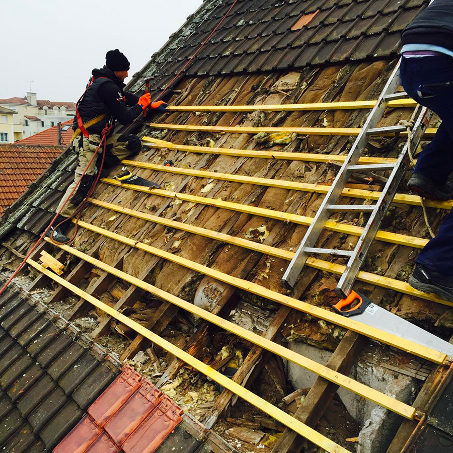 Travaux de couverture à Bonneuil-sur-Marne (94380) dans le Val-de-Marne (94)